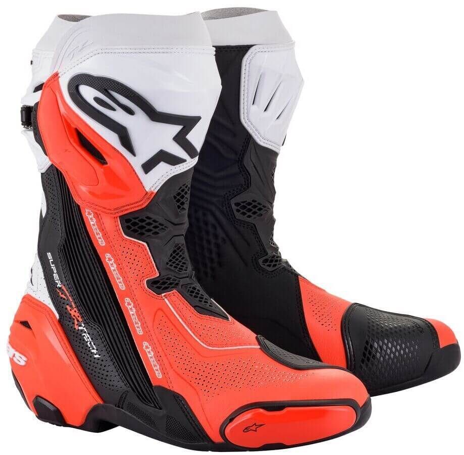 Alpinestars Supertech R Vented 2021 Boots Fluo 124 - Voordeelhelmen.nl