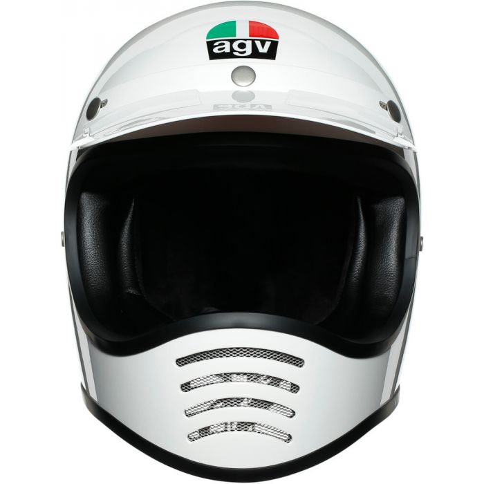 AGV X101 Solid White 002 - Voordeelhelmen.nl