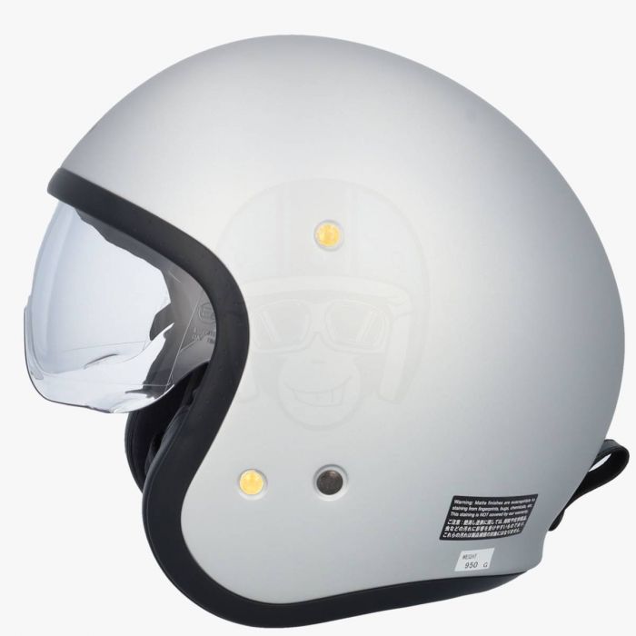 shoei J・O matte light silver helmet(ショウエイ ジェイ・オー 