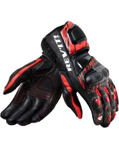 REV'IT Quantum 2 Gloves Neon Red/Black