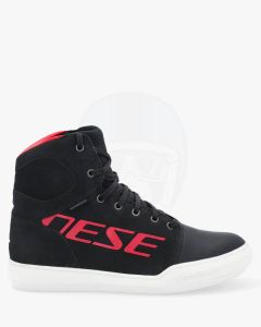 Dainese York D-WP Shoes Dark Carbon/Red 08D