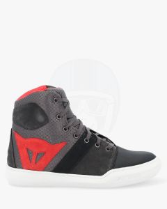 Dainese York Air Shoes Phantom/Red 06D