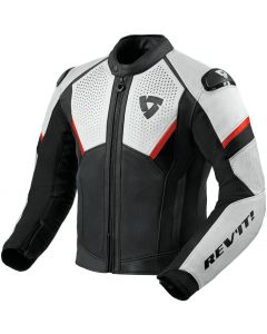 REV'IT Matador Jacket Black/Neon Red