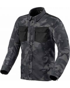 REV'IT Tracer Air 2 Overshirt Camo Dark Grey