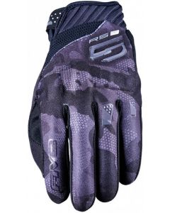 Five RS3 Evo Camo Gloves Black/Grey 180