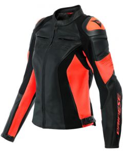 Dainese Racing 4 Leather Lady Jacket Red 628