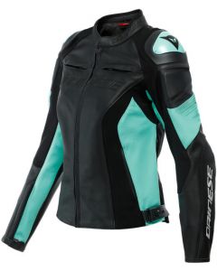 Dainese Racing 4 Leather Lady Jacket Green 26F