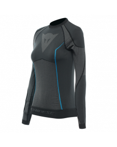 Dainese Dry Longsleeve Lady Black/Blue 607