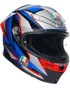 AGV K6 S Slashcut Black/Blue/Red