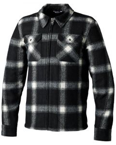 RST Brushed CE Jacket Black/White Check