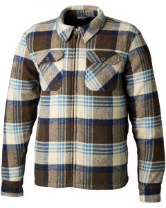 RST Brushed CE Jacket Brown/Blue Check