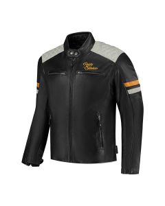 Rusty Stitches Jari V2 Jacket Black/Light Grey/Gol 112