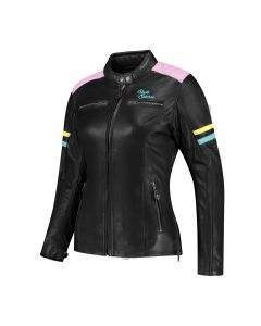 Rusty Stitches Joyce V2 Ladies Jacket Black/Pastel 503