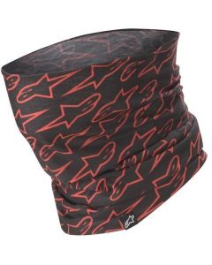 Alpinestars Astars Neck Tube Black Red Fluo 1030