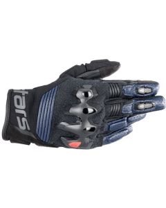 Leather sale gloves blue