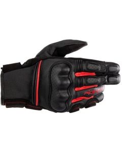 Alpinestars Phenom Leather Gloves Black Bright Red 1303