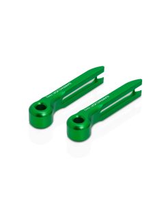 Kit End Levers Aluminum Green (Pair) N1027/V