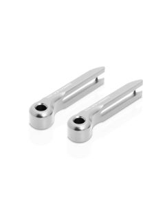 Kit End Levers Aluminum Silver (Pair) N1027/A