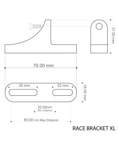 Mirrors Adapters To Handlebar (Pair) N-ADATT-XR