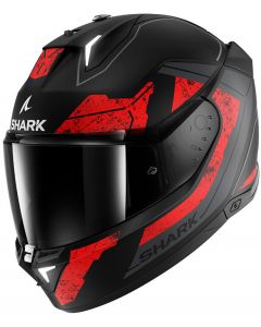 Shark Skwal I3 Rhad Mat Black/Chrom/Red KUR