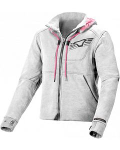 Macna District Ladies Hoodie Light grey