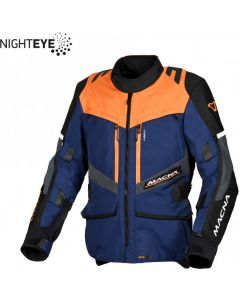 Macna Domane Waterproof Jacket Blue/Orange