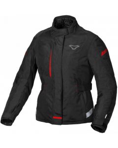 Macna Nivala Ladies Waterproof Jacket Black/Red