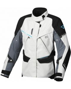 Macna Mundial Ladies Waterproof Jacket Grey/Black