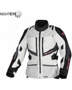 Macna Domane Ladies Waterproof Jacket Grey/Black