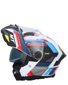 MT Atom 2 SV Bast Mat Blauw/Rood