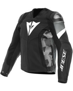 Dainese Avro 5 Leather Jacket Black/White/Anthracite