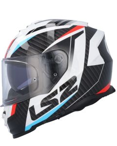 LS2 FF800 Storm II Racer Red Blue