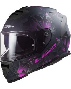 LS2 FF800 Storm II Burst Matt Black Pink