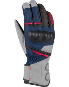 Bering Siberia Gloves Grey/Blue/Red