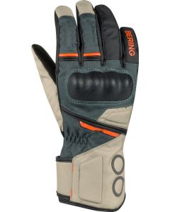 Bering Siberia Gloves Beige/Grey/Orange