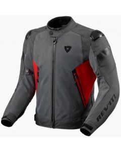 REV'IT Control Air H2O Jacket Grey/Red