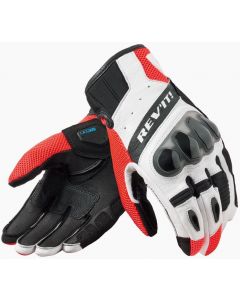 REV'IT Ritmo Gloves Black/Neon Red