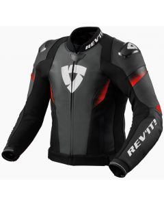 REV'IT Control Jacket Black/Neon Red