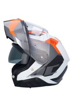 HJC i91 Carst White/Orange