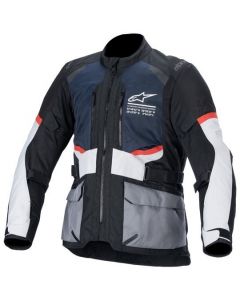 Alpinestars Andes Air Drystar Jacket Deep Blue Black Ice Gray 7029