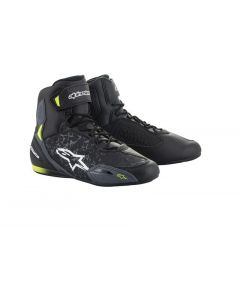 Alpinestars Faster-3 Shoes Black Yellow Fluo 155