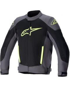 Alpinestars T-SP X Superair Jacket Tar Gray Black Yellow Fluo 9151