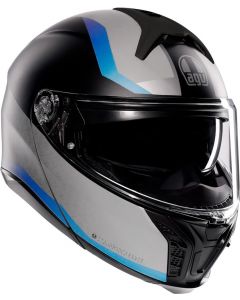 AGV Tourmodular Stray Matt Black/Grey/Blue 103