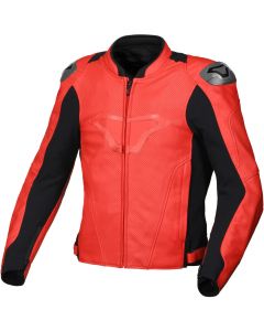 Macna Aviant Air Leather Jacket Red/Black