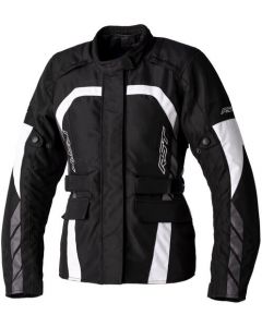 RST RST Ladies Alpha 5 CE Textile Jacket Black/White