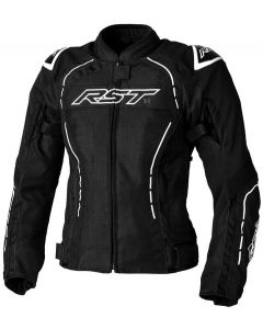 RST RST Ladies S1 Mesh CE Textile Jacket Black/White