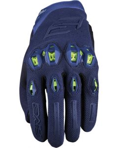 Five Stunt Evo 2 Gloves Blue/Yellow