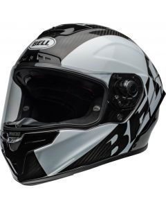 BELL Race Star DLX Flex 06 Offset Gloss Black/White