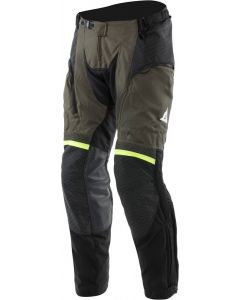 Dainese Super Adventure D-Dry Absoluteshell Trousers Black/Tarmac/Fluo Yellow 40J