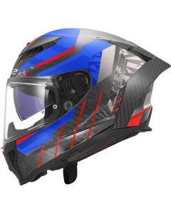 LS2 FF807 Dragon Trax Blue Red